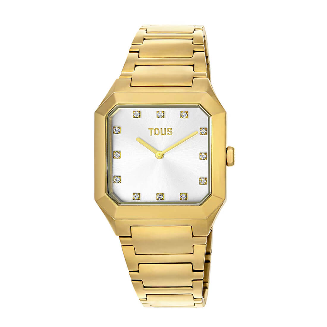 relogio-tous-karat-squared-dourado