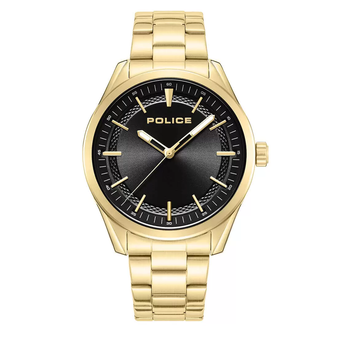 relogio-police-grille-dourado